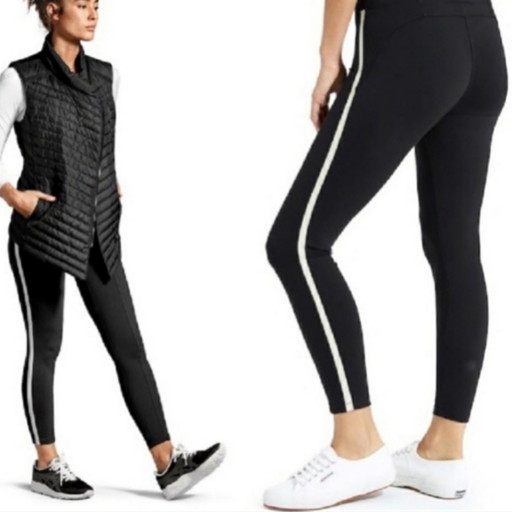 Athleta Striped Legging